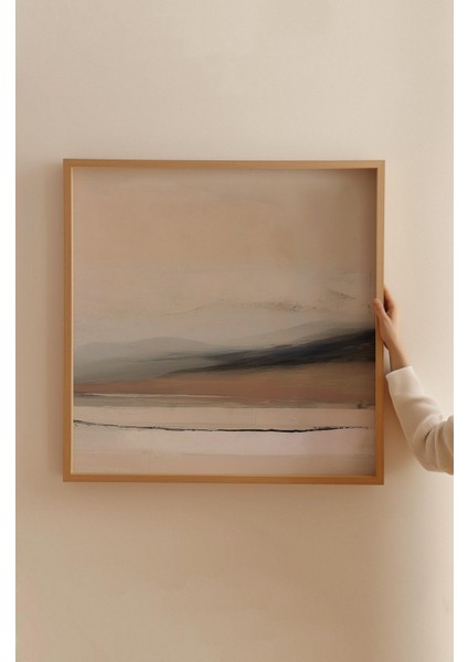 Ahşap Çerçeveli Mdf Kare Tek Tablo (Kendi Tablo Setinizi Oluşturacağınız Liste) TX1030 23 x 23 fırsatları