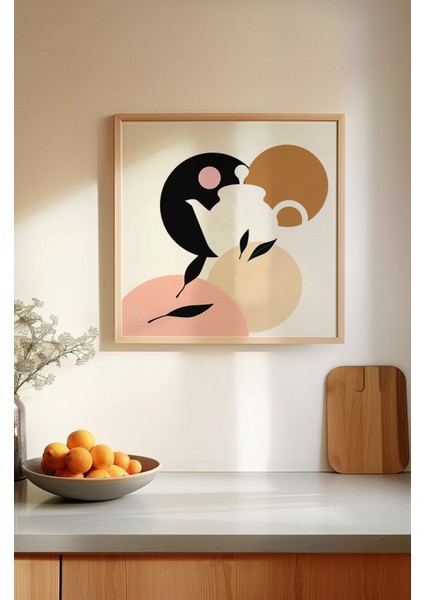 ☕ Kahve Temalı 3’lü Tablo Seti | Sade Modern Stil | Uv Baskı – Mdf – Ahşap Çerçeve KR4045 23 x 23 indirimleri