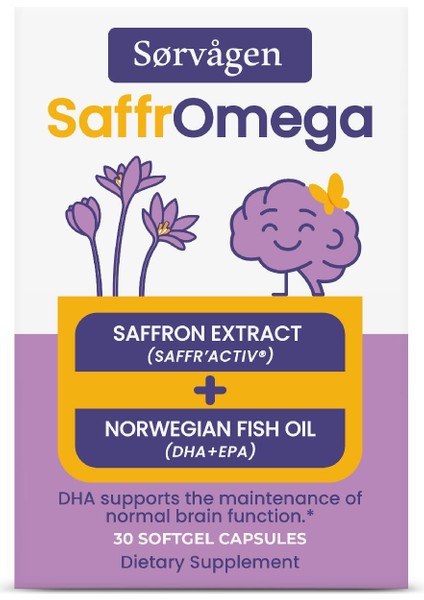Saffromega ( Safran ve Omega3) -30 Yumuşak Kapsül