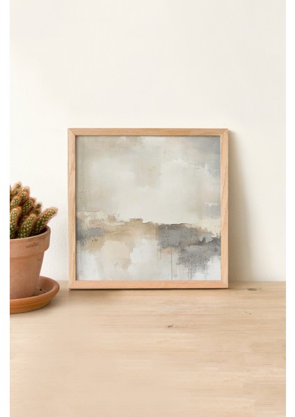 Ahşap Çerçeveli Mdf Kare Tek Tablo (Kendi Tablo Setinizi Oluşturacağınız Liste) TX1034 23 x 23