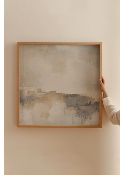 Ahşap Çerçeveli Mdf Kare Tek Tablo (Kendi Tablo Setinizi Oluşturacağınız Liste) TX1034 23 x 23 fırsatları