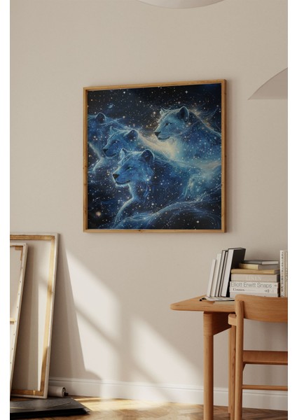 Ahşap Çerçeveli Mdf Kare Tek Tablo (Kendi Tablo Setinizi Oluşturacağınız Liste) Doğa 23 x 23 Çerçeveli TX1118 fiyatları