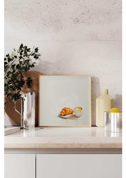 Ahşap Çerçeveli Mdf Kare Tek Tablo (Kendi Tablo Setinizi Oluşturacağınız Liste) MUTFAK03 23 x 23 Çerçeveli TX1186 indirimleri