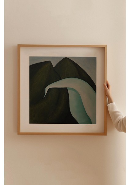 Ahşap Çerçeveli Mdf Kare Tek Tablo (Kendi Tablo Setinizi Oluşturacağınız Liste) TX1032 23 x 23 fırsatları