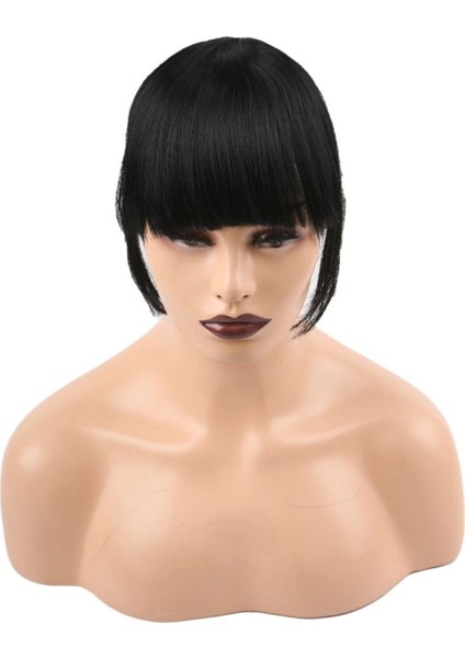 Fiber Sentetik Perçem - Koyu Siyah