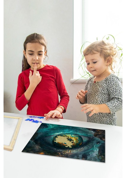 Ahşap Çerçeveli Puzzle - Tablo Hthp - 002 23 x 32 fiyatları