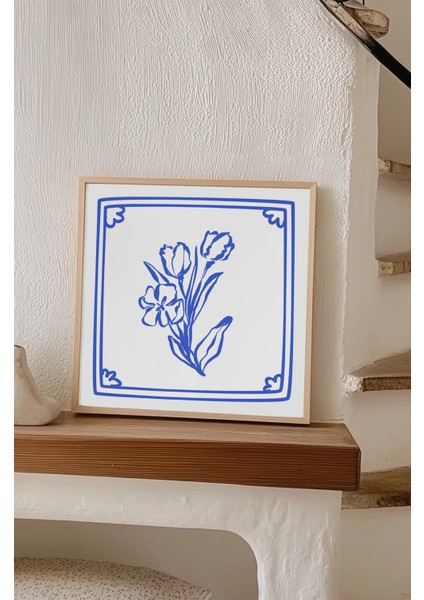 Ahşap Çerçeveli Mdf Kare Tek Tablo (Kendi Tablo Setinizi Oluşturacağınız Liste) 23 x 23 indirimleri