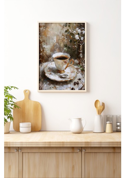 Ahşap Çerçeveli Mdf Tek Tablo Mutfak Dekoru Tablo (Kendi Tablo Setinizi Oluşturacağınız Liste) 23 x 32 Çerçeveli 1066