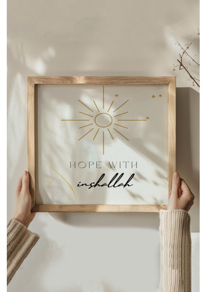 Ahşap Çerçeveli Mdf Kare Tablo Seti Salon ve Oturma Odası Için KR4015 23 x 23 indirimleri