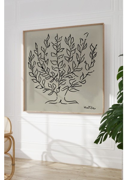 Ahşap Çerçeveli Mdf Kare Tek Tablo Matisse Serisi (Kendi Tablo Setinizi Oluşturacağınız Liste) 23 x 23 TX1000 indirimleri