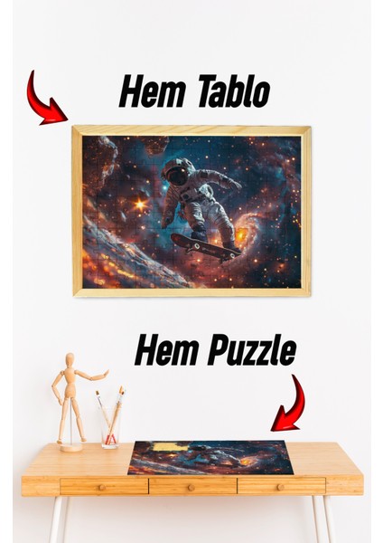 Ahşap Çerçeveli Puzzle - Tablo Hthp - 005 23 x 32 120 Parça fırsatları