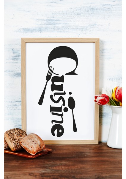 Ahşap Çerçeveli Mdf Tek Tablo Mutfak Dekoru Tablo (Kendi Tablo Setinizi Oluşturacağınız Liste) 23 x 32 Çerçeveli 1054 fiyatları