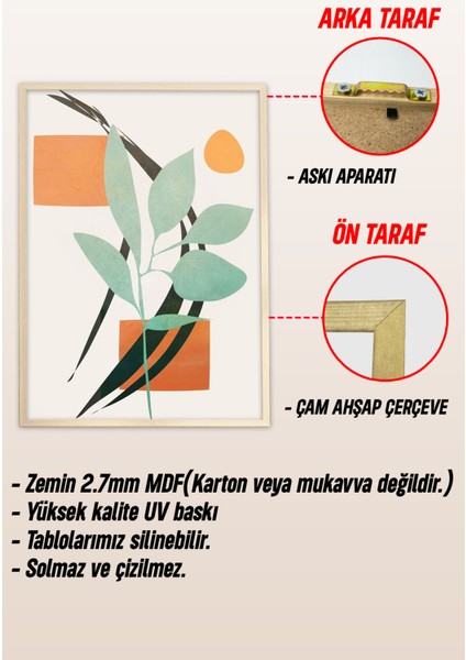 Ahşap Çerçeveli Mdf Tek Tablo Retro Dekor Tablo (Kendi Tablo Setinizi Oluşturacağınız Liste) 23 x 32 Çerçeveli 1082 modelleri