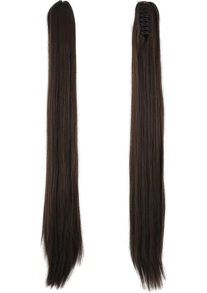 Tokalı Düz At Kuyruğu - Açık Kahve fiyatları