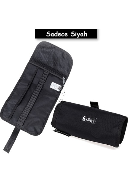 OKP-114AS Sanatsal Gereç Çantası Karışık Düz Renk