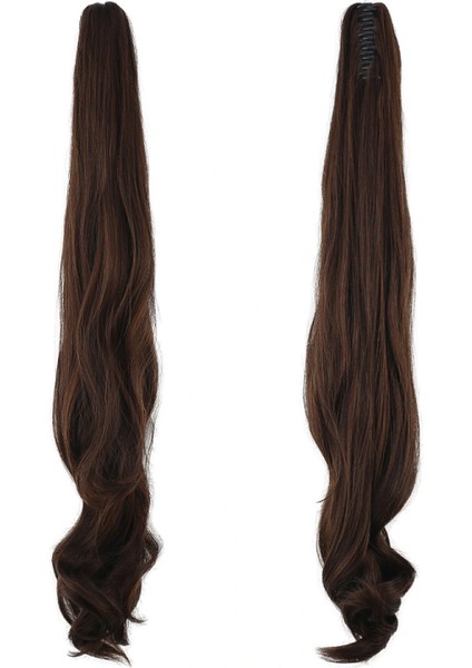 Tokalı Dalgalı At Kuyruğu - Kahve Karamel fiyatları