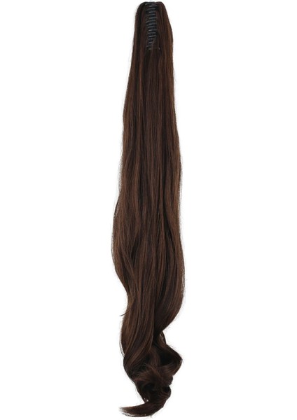 Tokalı Dalgalı At Kuyruğu - Kahve Karamel fırsatları