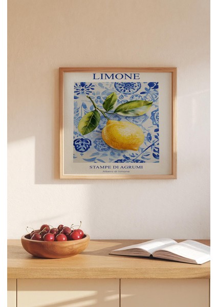 Ahşap Çerçeveli Mdf Kare Tek Tablo (Kendi Tablo Setinizi Oluşturacağınız Liste) Mutfak 23 x 23 Çerçeveli TX1068 modelleri