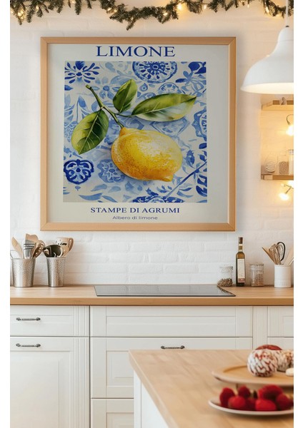 Ahşap Çerçeveli Mdf Kare Tek Tablo (Kendi Tablo Setinizi Oluşturacağınız Liste) Mutfak 23 x 23 Çerçeveli TX1068 fırsatları