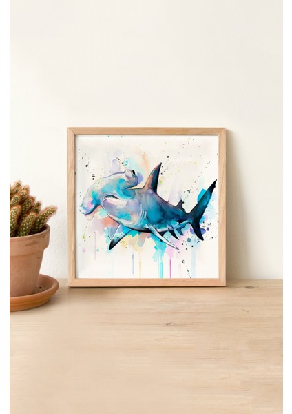 Ahşap Çerçeveli Mdf Kare Tek Tablo (Kendi Tablo Setinizi Oluşturacağınız Liste) Doğa 23 x 23 Çerçeveli TX1119