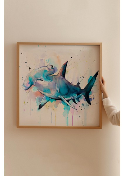 Ahşap Çerçeveli Mdf Kare Tek Tablo (Kendi Tablo Setinizi Oluşturacağınız Liste) Doğa 23 x 23 Çerçeveli TX1119 fırsatları