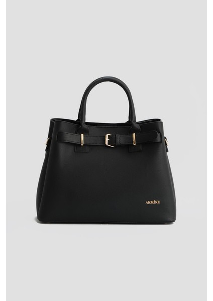 Pia Deri Çanta 25YD7395 Siyah