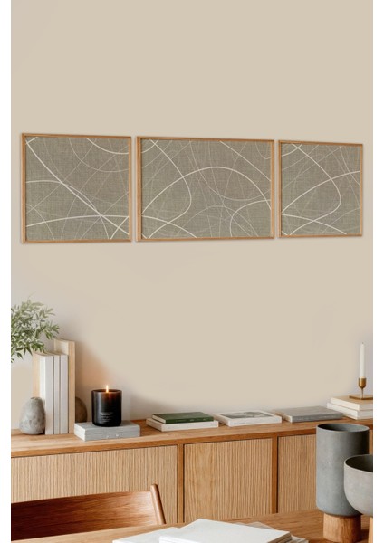 Ahşap Çerçeveli Mdf Tablo Seti Matisse, Bohem, Kusama Salon ve Oturma Odası Için 326 Serisi 32 cm Varyantlı fiyatları