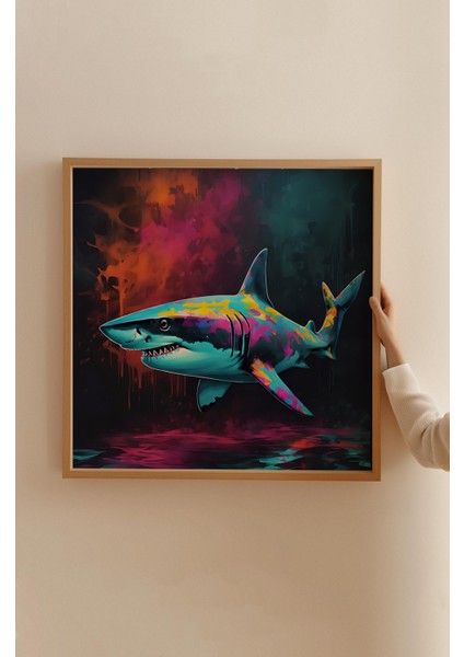 Ahşap Çerçeveli Mdf Kare Tek Tablo (Kendi Tablo Setinizi Oluşturacağınız Liste) Doğa 23 x 23 Çerçeveli TX1120 fırsatları