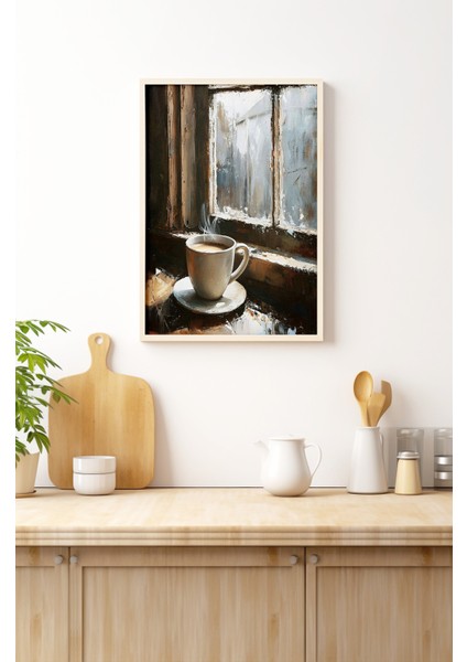 Ahşap Çerçeveli Mdf Tek Tablo Mutfak Dekoru Tablo (Kendi Tablo Setinizi Oluşturacağınız Liste) 23 x 32 Çerçeveli 1062