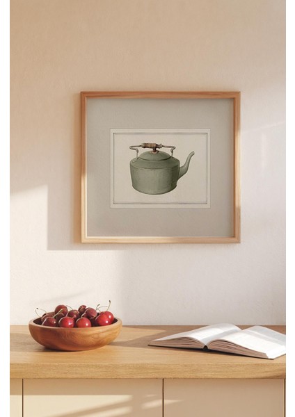 Ahşap Çerçeveli Mdf Kare Tek Tablo (Kendi Tablo Setinizi Oluşturacağınız Liste) MUTFAK02 23 x 23 Çerçeveli TX1173 modelleri