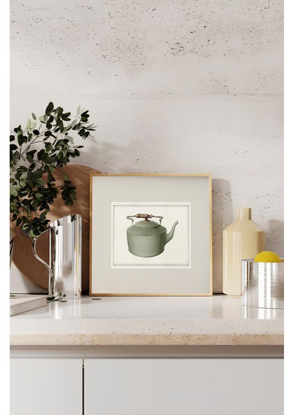 Ahşap Çerçeveli Mdf Kare Tek Tablo (Kendi Tablo Setinizi Oluşturacağınız Liste) MUTFAK02 23 x 23 Çerçeveli TX1173 indirimleri