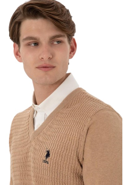 Erkek Camel Basic Kazak fırsatları