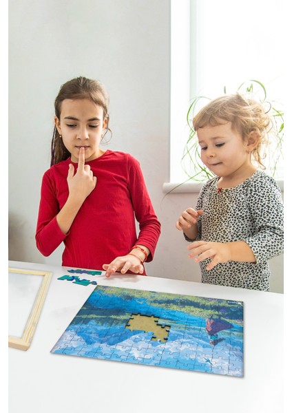 Ahşap Çerçeveli Puzzle - Tablo Hthp - 017 23 x 32 120 Parça fiyatları
