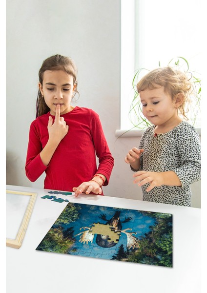 Ahşap Çerçeveli Puzzle - Tablo Hthp - 012 23 x 32 120 Parça fiyatları