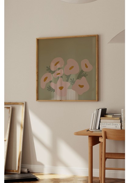 Ahşap Çerçeveli Mdf Kare Tek Tablo (Kendi Tablo Setinizi Oluşturacağınız Liste) TX1015 23 x 23 fiyatları