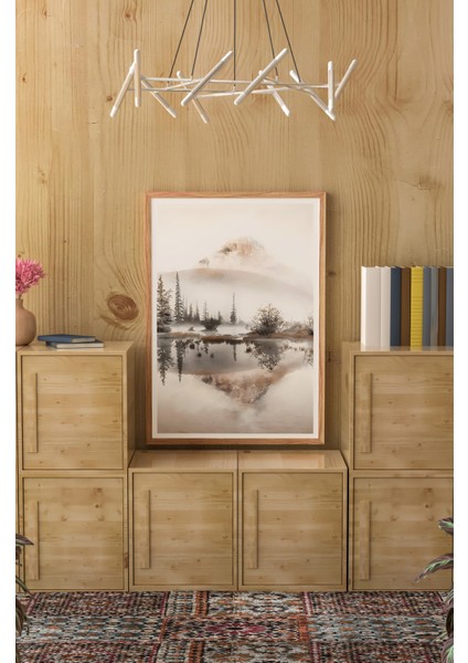 Ahşap Çerçeveli Mdf Tek Tablo Tarla ve Hasat Serisi (Kendi Tablo Setinizi Oluşturacağınız Liste) 23 x 32 Çerçeveli 1040