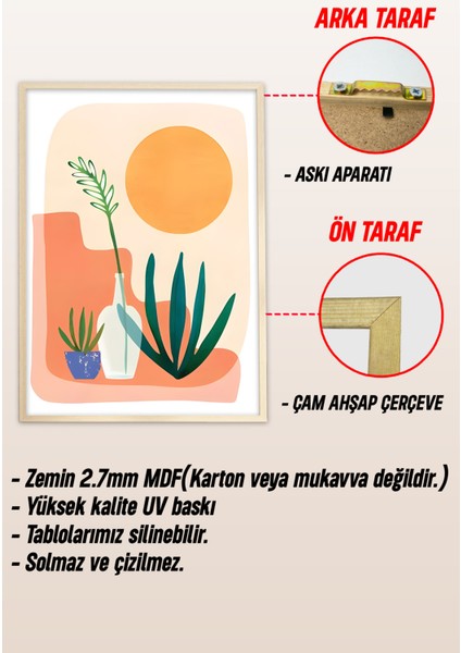 Ahşap Çerçeveli Mdf Tek Tablo Retro Dekor Tablo (Kendi Tablo Setinizi Oluşturacağınız Liste) 23 x 32 Çerçeveli 1078 modelleri