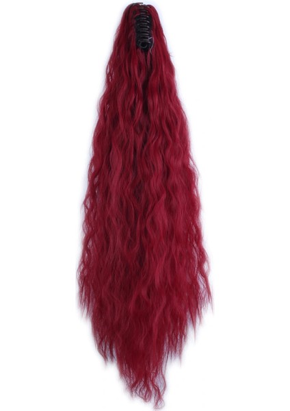 Tokalı Kabarık Dalgalı At Kuyruğu - Kızıl fırsatları