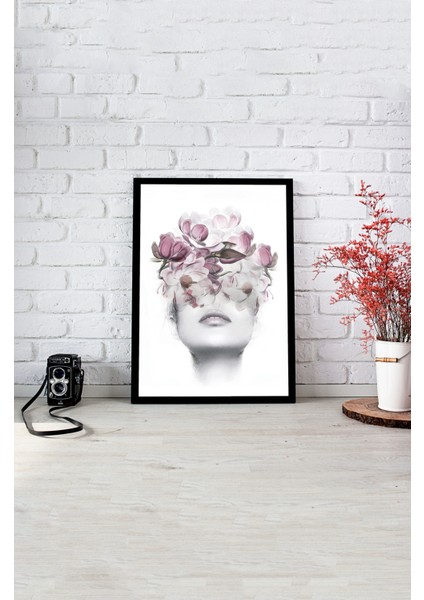 Notpa Tek Tablo Çerçeve Görünümlü Ahşap Duvar Tablosu A4 21 x 29.7 A4-27 fiyatları