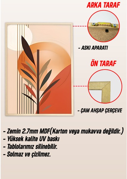 🖼️ Çerçeveli 3'lü Modern Tablo Seti – Varyantlı Ebat Seçenekleriyle Şıklık Katın! CRV1059 23 x 32 indirimleri