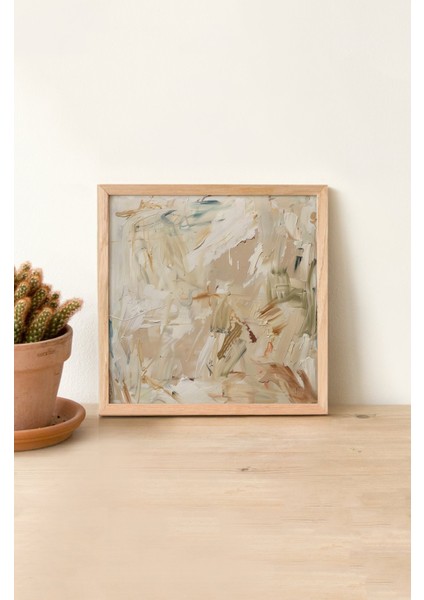 Ahşap Çerçeveli Mdf Kare Tek Tablo (Kendi Tablo Setinizi Oluşturacağınız Liste) TX1029 23 x 23