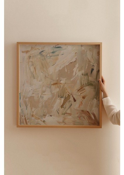 Ahşap Çerçeveli Mdf Kare Tek Tablo (Kendi Tablo Setinizi Oluşturacağınız Liste) TX1029 23 x 23 fırsatları