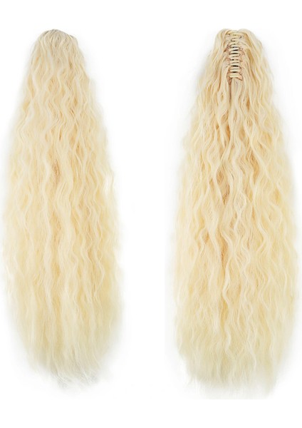 Tokalı Kabarık Dalgalı At Kuyruğu - Açık Platin fiyatları