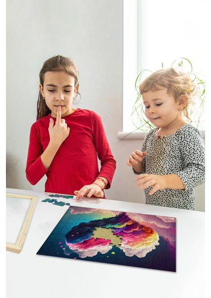 Ahşap Çerçeveli Puzzle - Tablo Hthp - 013 23 x 32 120 Parça fiyatları