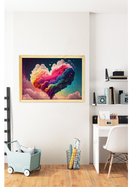 Ahşap Çerçeveli Puzzle - Tablo Hthp - 013 23 x 32 120 Parça fırsatları