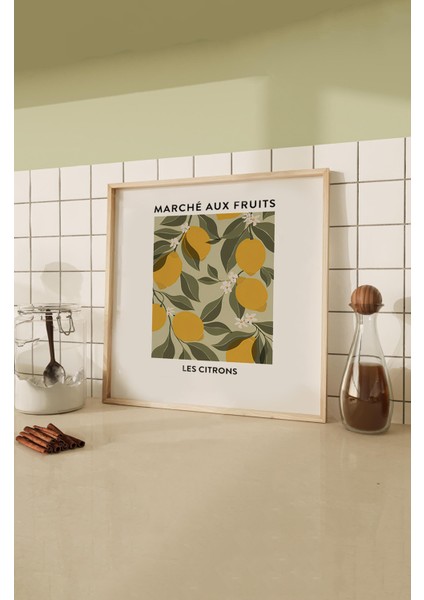 Ahşap Çerçeveli Mdf Kare Tek Tablo (Kendi Tablo Setinizi Oluşturacağınız Liste) MUTFAK02 23 x 23 Çerçeveli TX1182 fiyatları