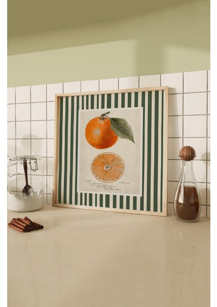 Ahşap Çerçeveli Mdf Kare Tek Tablo (Kendi Tablo Setinizi Oluşturacağınız Liste) Mutfak 23 x 23 Çerçeveli TX1062 fiyatları