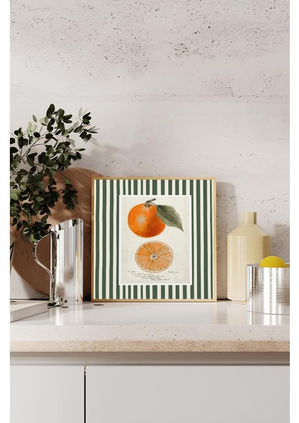 Ahşap Çerçeveli Mdf Kare Tek Tablo (Kendi Tablo Setinizi Oluşturacağınız Liste) Mutfak 23 x 23 Çerçeveli TX1062 indirimleri