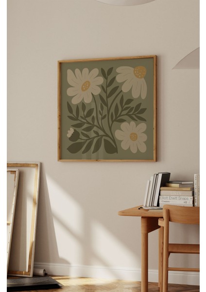 Ahşap Çerçeveli Mdf Kare Tek Tablo (Kendi Tablo Setinizi Oluşturacağınız Liste) TX1043 23 x 23 fiyatları