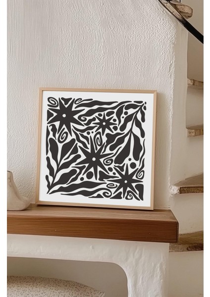 Ahşap Çerçeveli Mdf Kare Tek Tablo (Kendi Tablo Setinizi Oluşturacağınız Liste) TX1012 23 x 23 indirimleri